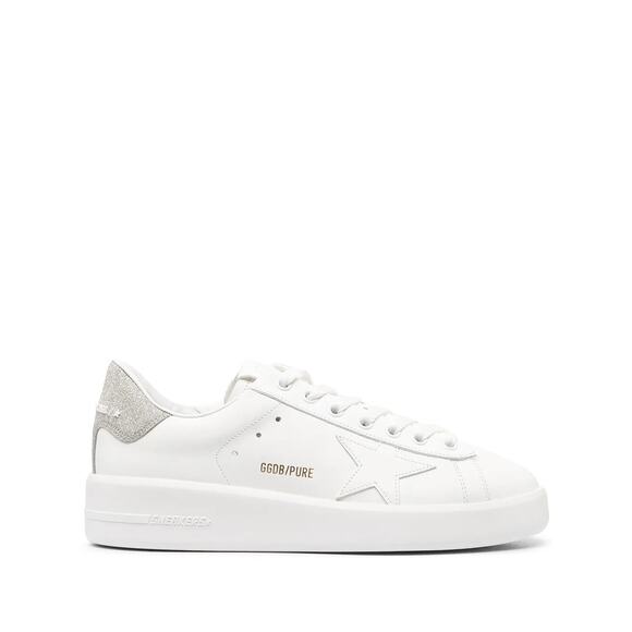 Golden Goose Pure Star Leather Sneaker -Eu 37 Us 7White - Picture 1 of 4
